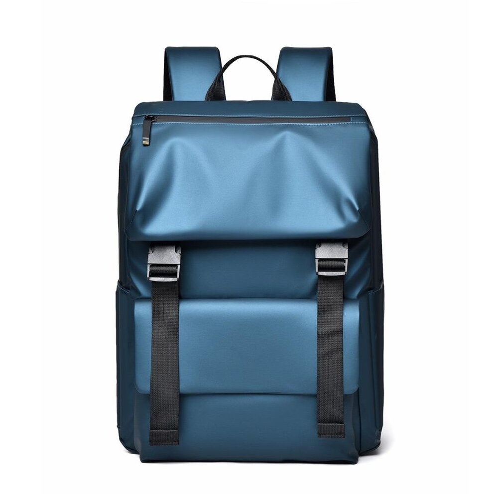 Laptop Business Backpack for Men For College & Travel Waterproof Anti Theft BLUE